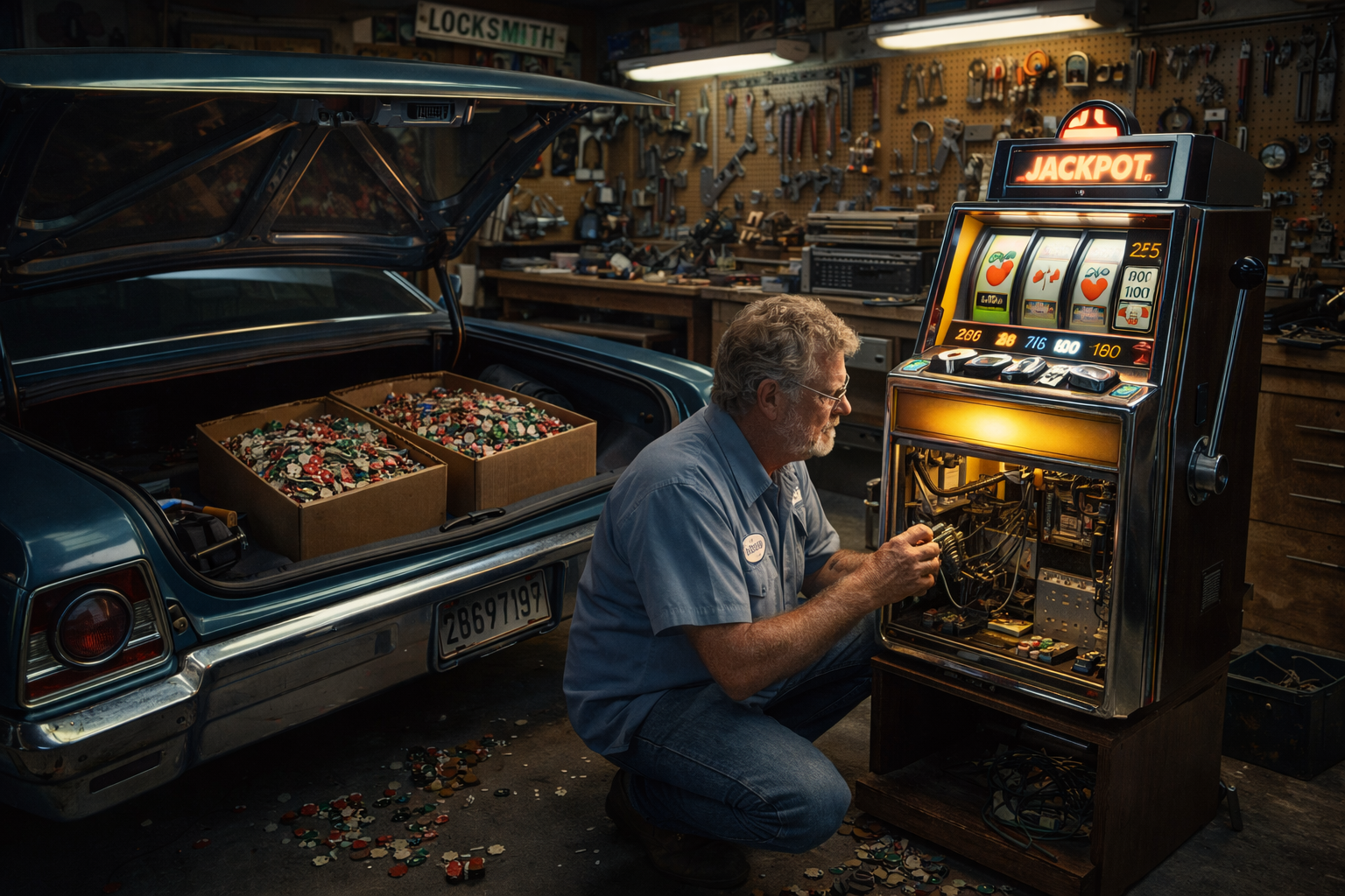 Dennis Nikrasch el cerrajero que estafo a los casinos de Las Vegas