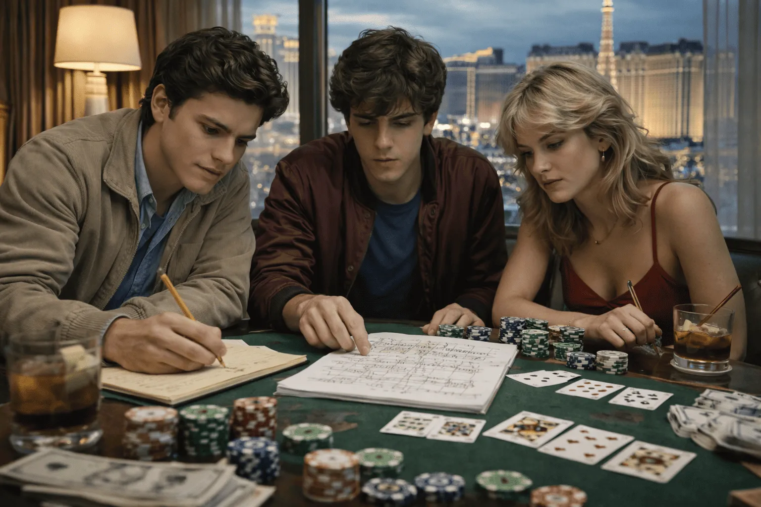 Equipo de Blackjack del MIT analiza en las vegas su estrategia de conteo de cartas