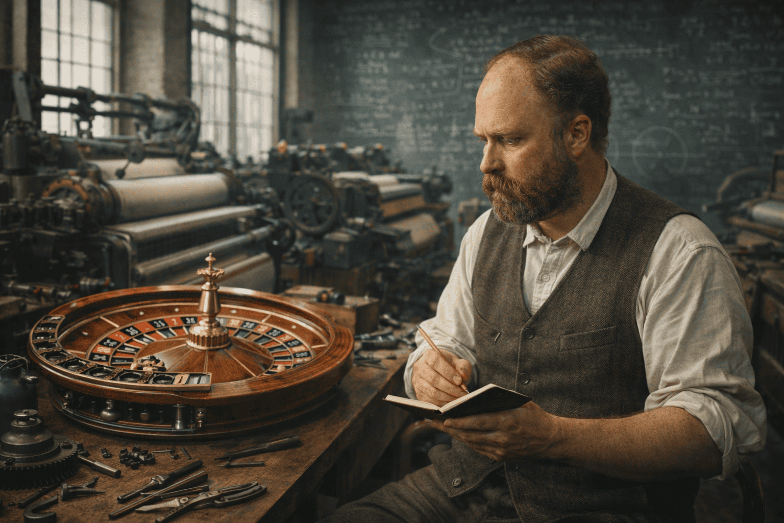 Joseph-Jagger-nacio-en-1830-en-Yorkshire-Inglaterra.-Se-formo-como-ingeniero-y-trabajo-en-la-industria-textil.-Su-vida-no-tenia-relacion-con-el-juego