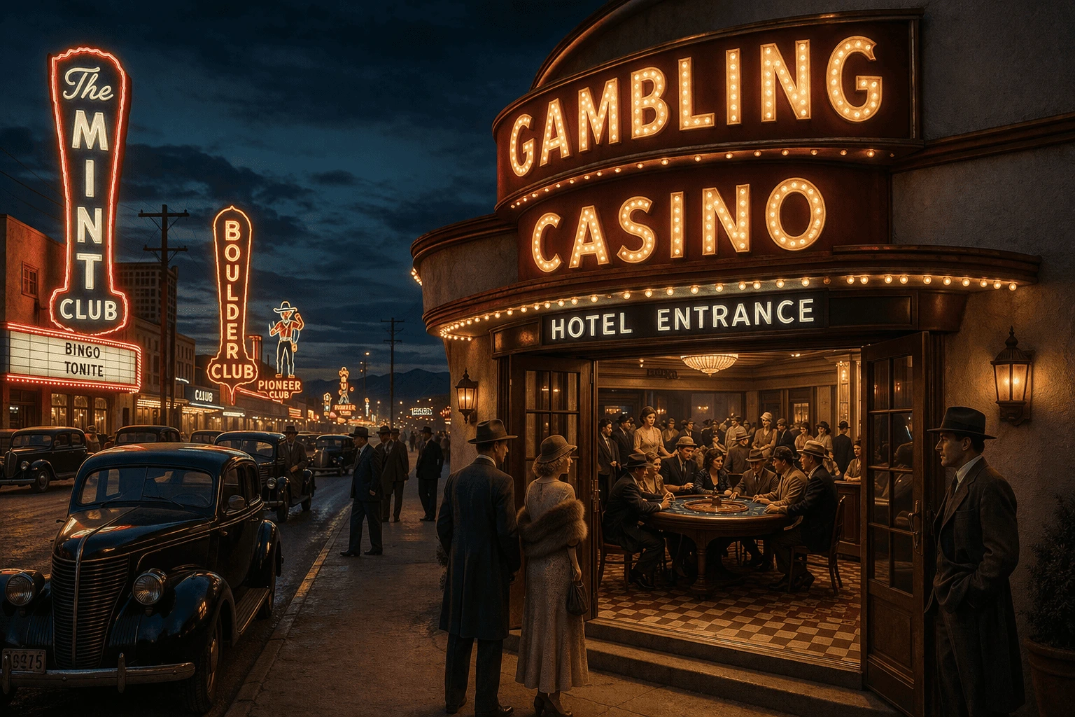 Las-Vegas-anos-30-Las-Vegas-en-los-anos-30-tras-legalizar-el-juego-etapa-clave-en-la-historia-de-los-casinos-modernos