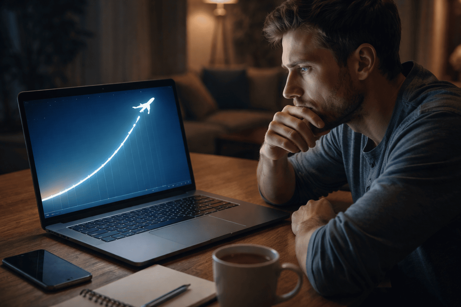 jugador_duda_pantalla_avion_decision_juego.