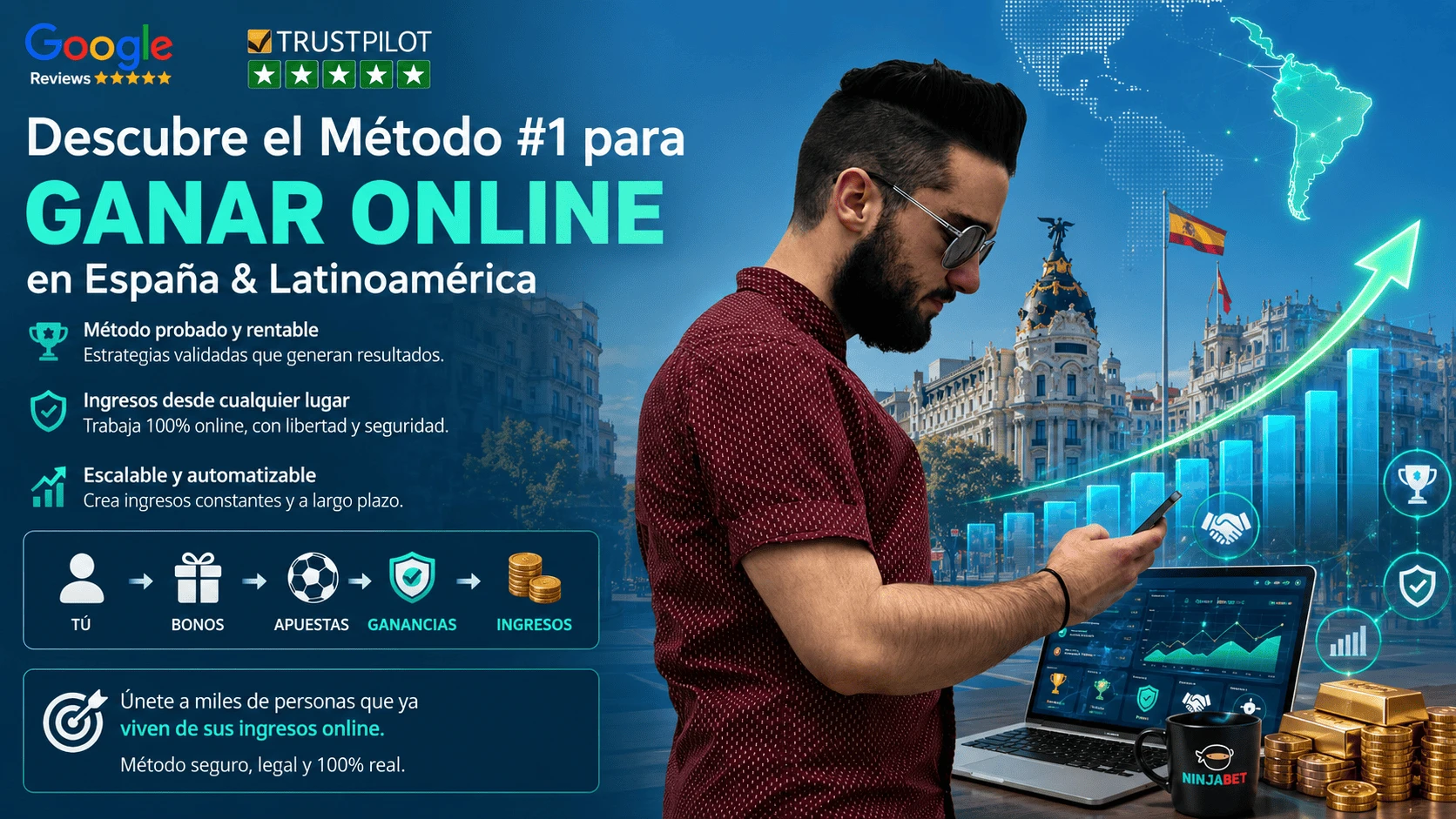 NinjaBet_matched_betting_como_ganar_dinero_online_apuesta_exchange_ingresos_seguros_bonos_y_ganancias_apuestas_deportivas_casas_de_apuestas_Betfair_Exchange_estrategia_rentable-