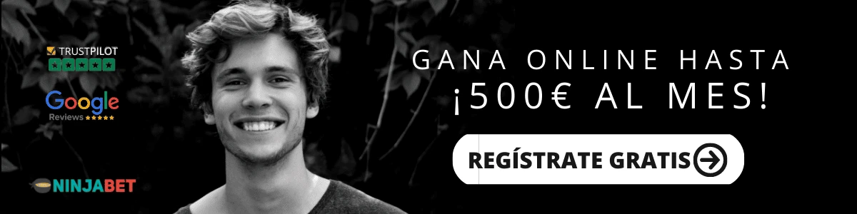 NinjaBet_matched_betting_como_ganar_dinero_online_apuesta_ingresos_seguros_exchange_bonos_apuestas_deportivas_casas_de_apuestas_Betfair_Exchange_estrategia_rentable
