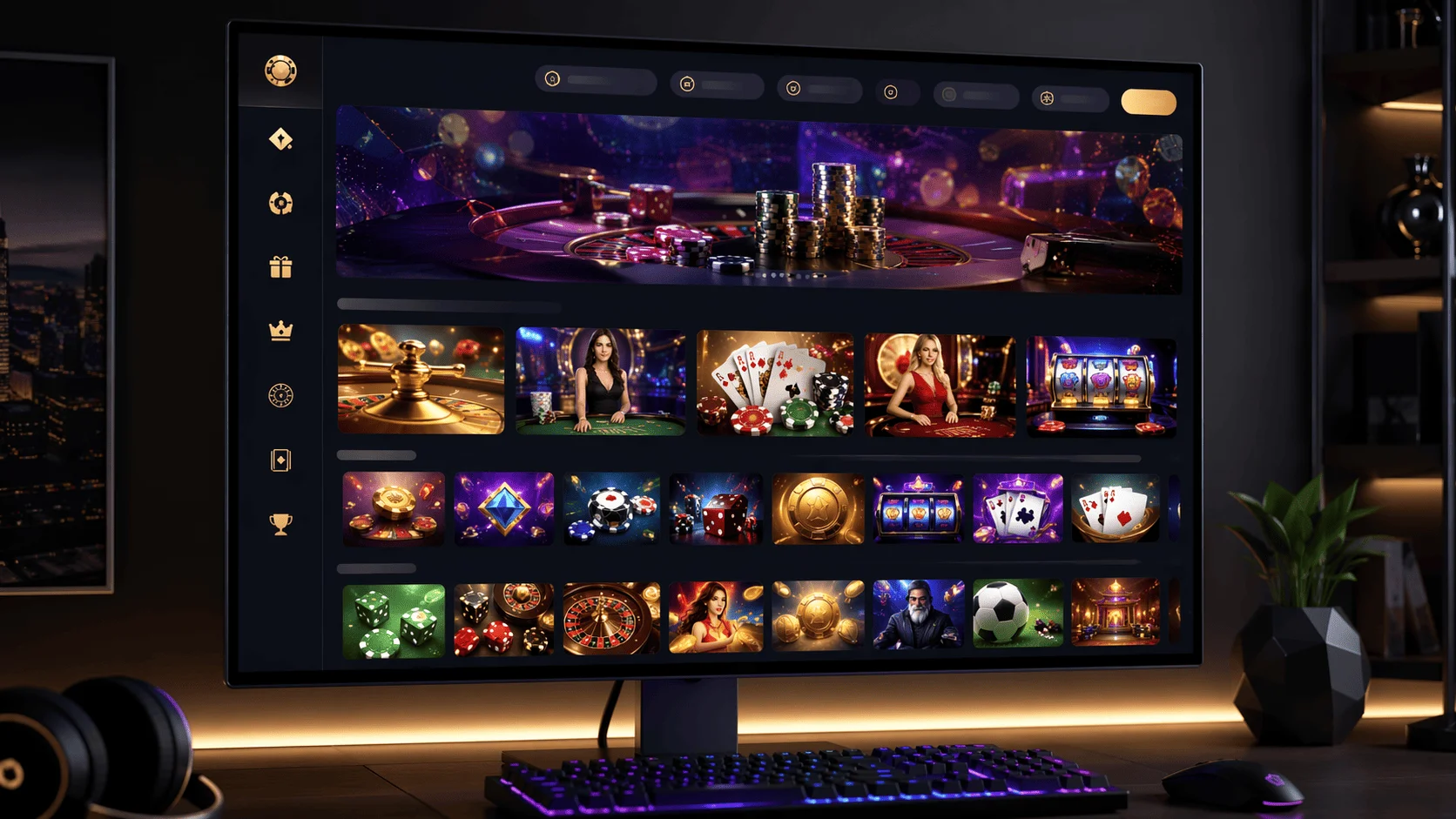 starda casino.interfaz_casino_online_realista_juegos_plataforma