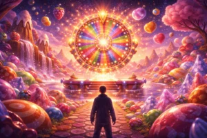mundo_magico_dulces_ruleta_fantasia_luces_brillantes