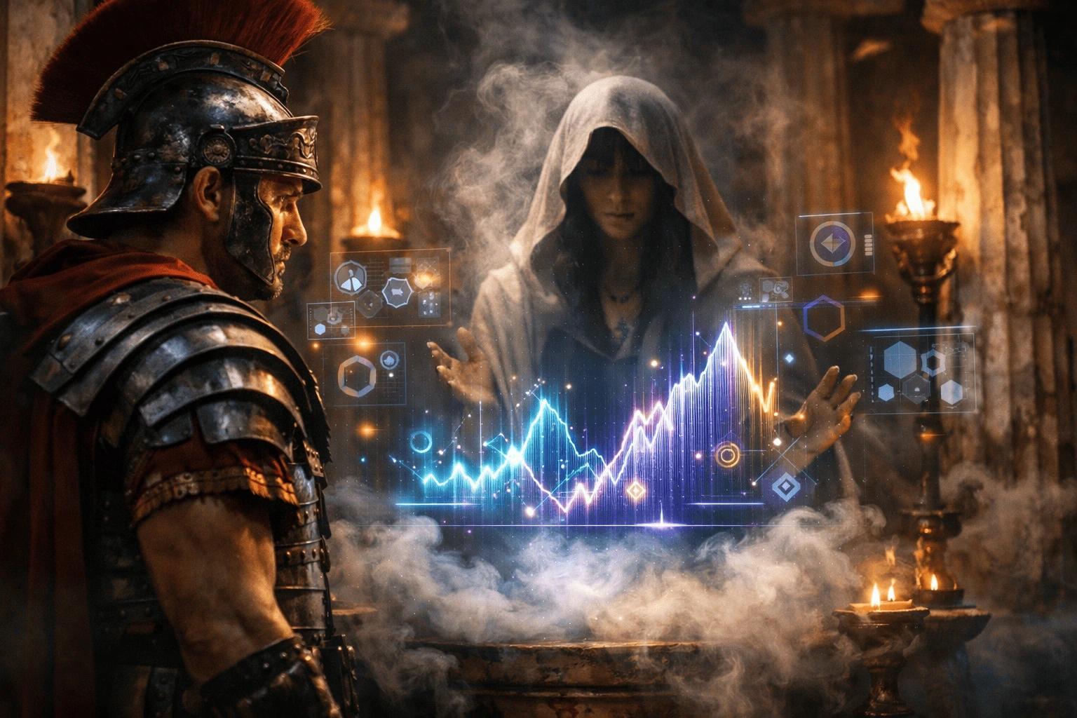 oraculo_antiguo_prediccion_futuro_grafica_moderna_gladiador.